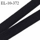 Elastique lingerie 10 mm haut de gamme fabriqué en France couleur noir largeur 10 mm allongement +150% prix au mètre