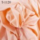 Powernet spécial lingerie extensible couleur chair rosé haut de gamme largeur 195 cm prix pour 10 cm longueur