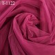 Marquisette tulle spécial lingerie haut de gamme 100% polyamide couleur framboise largeur 140 cm prix pour 10 cm