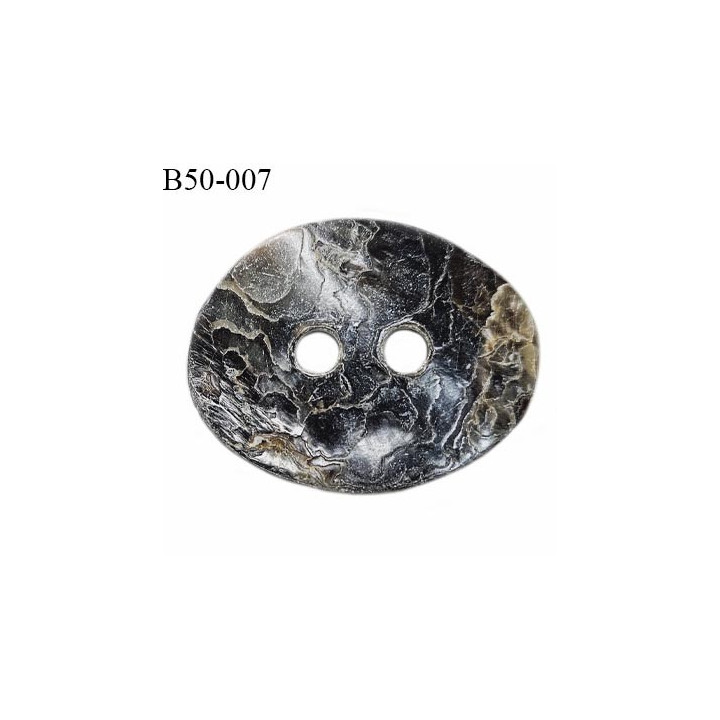 Bouton nacre 50 mm haut de gamme largeur 50 mm hauteur 34 mm prix à la pièce