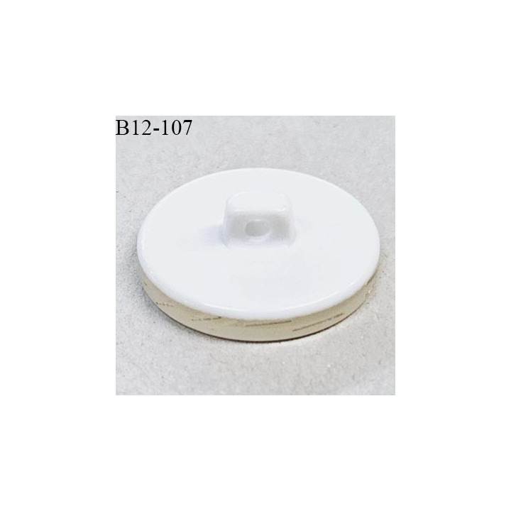 Bouton 12 mm pvc couleur naturel et pailleté diamètre 12 mm épaisseur 2.5 mm prix à l'unité