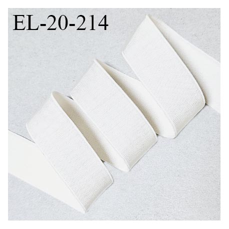 Elastique lingerie 20 mm haut de gamme élastique plat couleur chantilly élastique souple allongement +180% prix au mètre