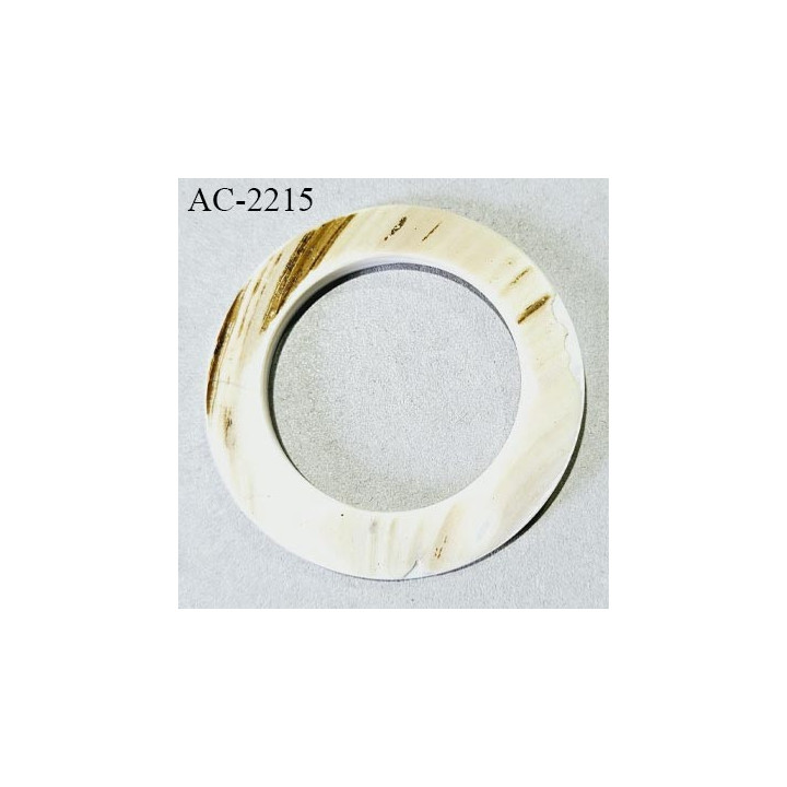 Anneau 30 mm haut de gamme en nacre diamètre intérieur 30 mm diamètre extérieur 50 mm épaisseur 2 mm prix à l'unité