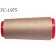 Cone 1000 m fil mousse polyamide fil fin superbe qualité n° 180 couleur chair foncé longueur de 1000 mètres bobiné en France