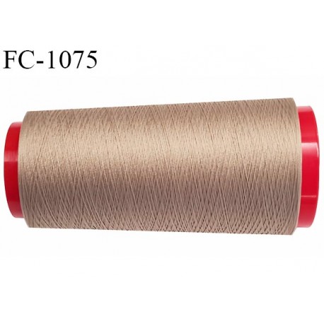 Cone 2000 m fil mousse polyamide fil fin superbe qualité n° 180 couleur chair foncé longueur de 5000 mètres bobiné en France
