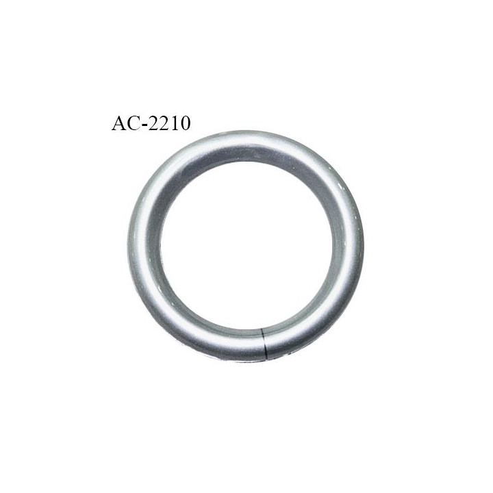 Anneau 20 mm en pvc couleur gris diamètre intérieur 20 mm diamètre extérieur 30 mm épaisseur 4 mm prix à l'unité
