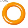 Anneau 30 mm en pvc couleur orange diamètre intérieur 30 mm diamètre extérieur 40 mm épaisseur 3 mm prix à l'unité