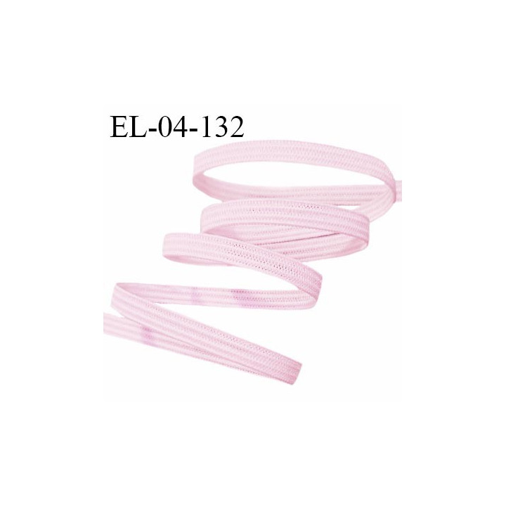 Elastique 4 mm spécial lingerie et couture couleur rose pastel haut de gamme  prix au mètre