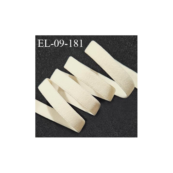 Elastique lingerie 9 mm haut de gamme couleur beige rosé largeur 9 mm allongement +180% prix au mètre