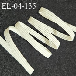 Elastique 4 mm spécial lingerie et couture couleur naturel élastique fin et très souple prix au mètre