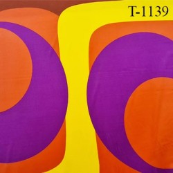 Tissu maillot de bain multicolor très haut de gamme lycra élasthanne largeur 150 cm 200 grs au m2 prix pour 10 cm de longueur