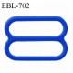 Réglette 17 mm de réglage de bretelle pour soutien gorge et maillot de bain en pvc bleu largeur intérieure 17 mm prix à l'unité