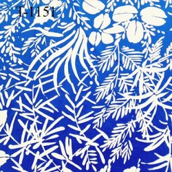 Tissu maillot de bain bleu et blanc très haut gamme lycra élasthanne largeur 150 cm 200 grs au m2 prix pour 10 cm de longueur