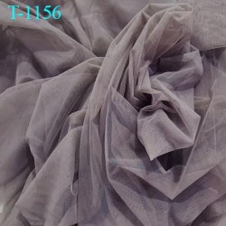 Marquisette tulle spécial lingerie haut de gamme 100% polyamide couleur taupe clair ou mastic largeur 150 cm prix pour 10 cm