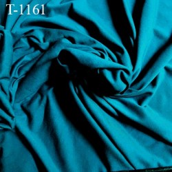 Tissu coton jersey spécial lingerie fond de culotte vert largeur 140 cm poids m2 135 gr prix 10 cm de long par 140 cm