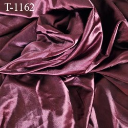 Tissu lycra élasthanne doux brillant bordeaux très haut de gamme  largeur 175 cm prix pour 10 cm de long et 175 cm de large