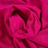 Tissu coton jersey spécial lingerie fond de culotte fuschia largeur 140 cm poids m2 135 gr prix 10 cm de long par 140 cm