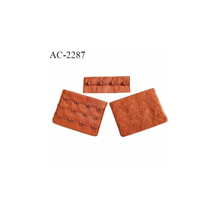 Agrafe 76 mm attache SG haut de gamme couleur orange 3 rangées 4 crochets largeur 76 mm hauteur 57 mm prix à la pièce