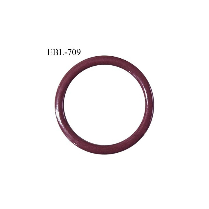 Anneau de réglage 13 mm en métal thermolaqué couleur grenat  prix à l'unité