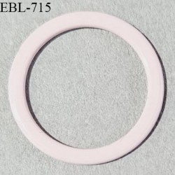 Anneau de réglage 16 mm en métal thermolaqué couleur rose dragée diamètre intérieur 16 mm prix à l'unité