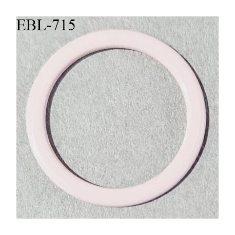 Anneau de réglage 16 mm en métal thermolaqué couleur rose dragée diamètre intérieur 16 mm prix à l'unité