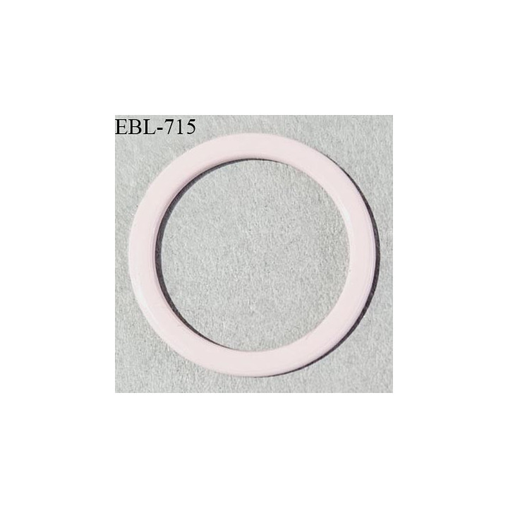 Anneau de réglage 16 mm en métal thermolaqué couleur rose dragée diamètre intérieur 16 mm prix à l'unité
