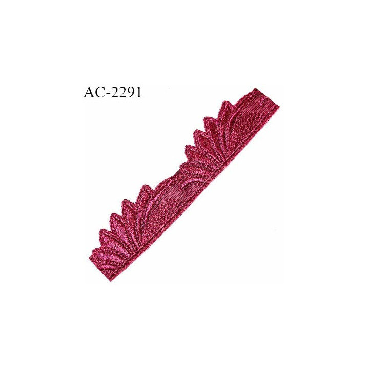 Devant bretelle gauche lingerie couleur rose indien longueur 16 cm largeur 35 mm très doux au toucher prix à l'unité