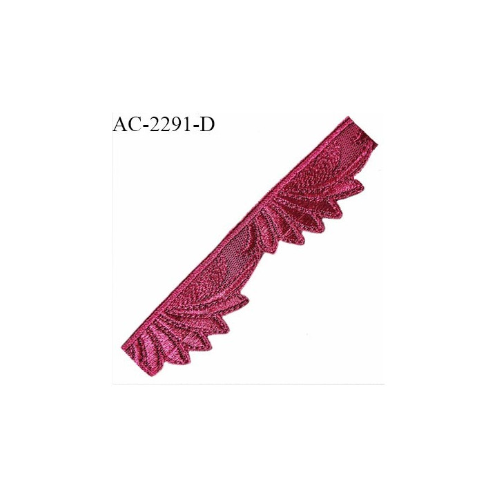 Devant bretelle droite lingerie couleur rose indien longueur 16 cm largeur 35 mm très doux au toucher prix à l'unité