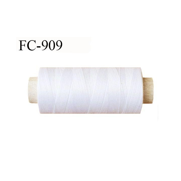 Bobine 1000 m fil Polyester n° 120 naturel ecru 1000 mètres fil européen bobiné en Europe ou France certifié oeko tex