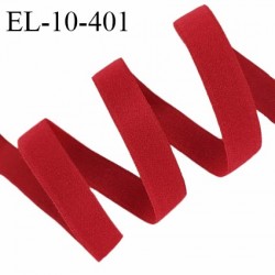 Elastique lingerie 10 mm haut de gamme couleur rouge largeur 10 mm élastique fin prix au mètre