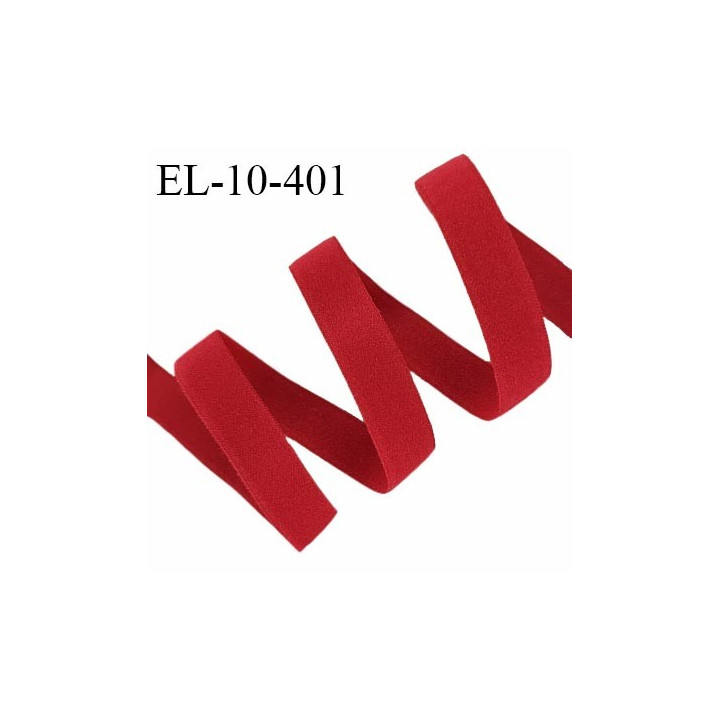 Elastique lingerie 10 mm haut de gamme couleur rouge largeur 10 mm élastique fin prix au mètre