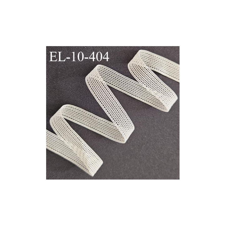 Elastique lingerie 10 mm haut de gamme couleur marron glacé clair élastique fin et ajouré prix au mètre