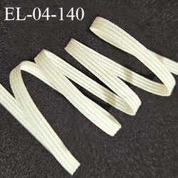 Elastique 4 mm spécial lingerie et couture couleur ivoire perle élastique fin et très souple largeur 4 mm prix au mètre