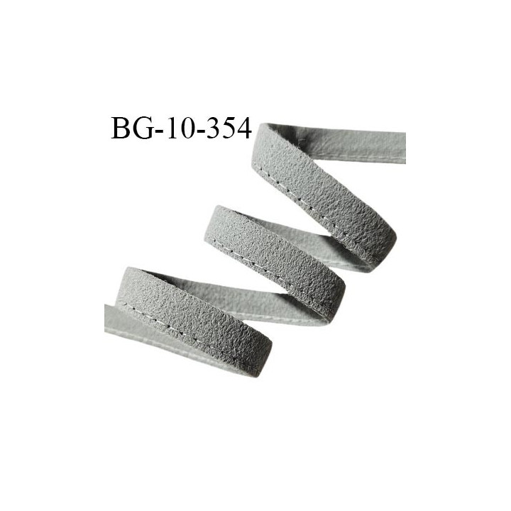 Cache armature et baleine underwire 10 mm couleur gris largeur 10 mm prix au mètre