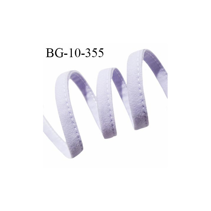 Cache armature et baleine underwire 10 mm couleur parme lilas largeur 10 mm prix au mètre