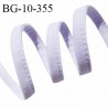 Cache armature et baleine underwire 10 mm couleur parme lilas largeur 10 mm prix au mètre