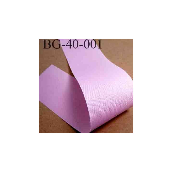 biais ruban a plat à plier synthétique couleur rose largeur 4 cm vendue au mètre