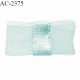 Noeud lingerie mousseline couleur vert d'eau haut de gamme largeur 25 mm hauteur 15 mm prix à l'unité