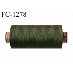 Bobine 1000 m fil Polyester n° 120 couleur vert longueur 1000 mètres grande marque