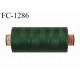 Bobine 1000 m fil Polyester n° 120 couleur vert longueur 1000 mètres grande marque