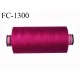 Bobine 1000 m fil Polyester n° 120 couleur fuschia foncé longueur 1000 mètres grande marque