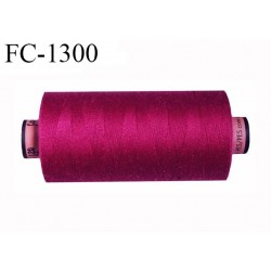 Bobine 1000 m fil Polyester n° 120 couleur fuschia foncé longueur 1000 mètres grande marque