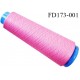 Destockage cone 3000 mètres de fil mousse polyester fil n°120 grande marque couleur rose malabar longueur 3000 m