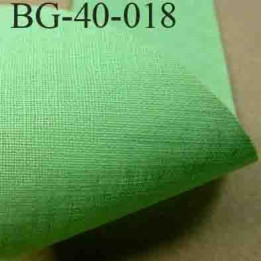 biais ruban galon a plat à plier en coton couleur vert largeur 4 cm vendue au mètre 