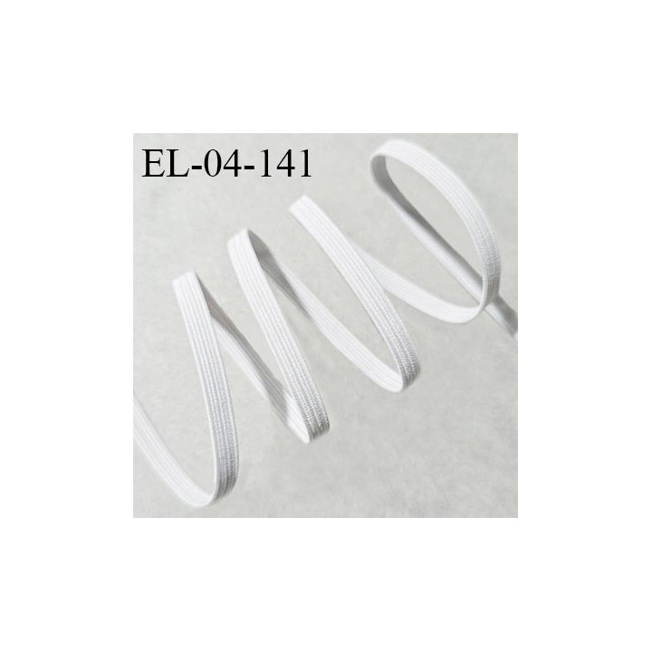 Elastique couture 4 mm polygomme largeur 4 mm allongement +220% prix au mètre