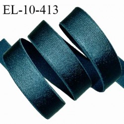 Elastique lingerie 10 mm haut de gamme couleur vert bleu brillant largeur 10 mm prix au mètre