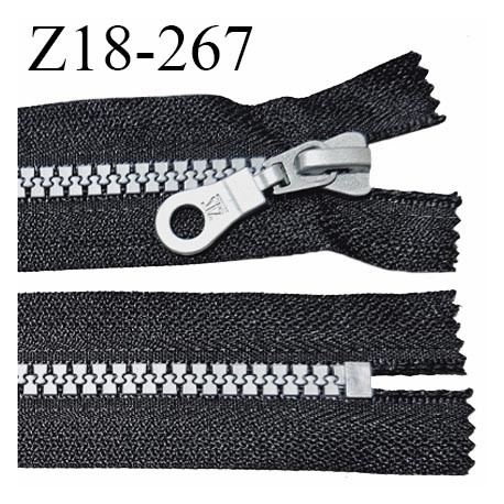 Fermeture zip 18 cm non séparable couleur noir largeur 3.2 cm zip nylon couleur gris longueur 18 cm largeur 6 mm prix à la pièce