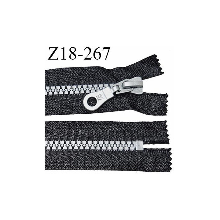 Fermeture zip 18 cm non séparable couleur noir largeur 3.2 cm zip nylon couleur gris longueur 18 cm largeur 6 mm prix à la pièce