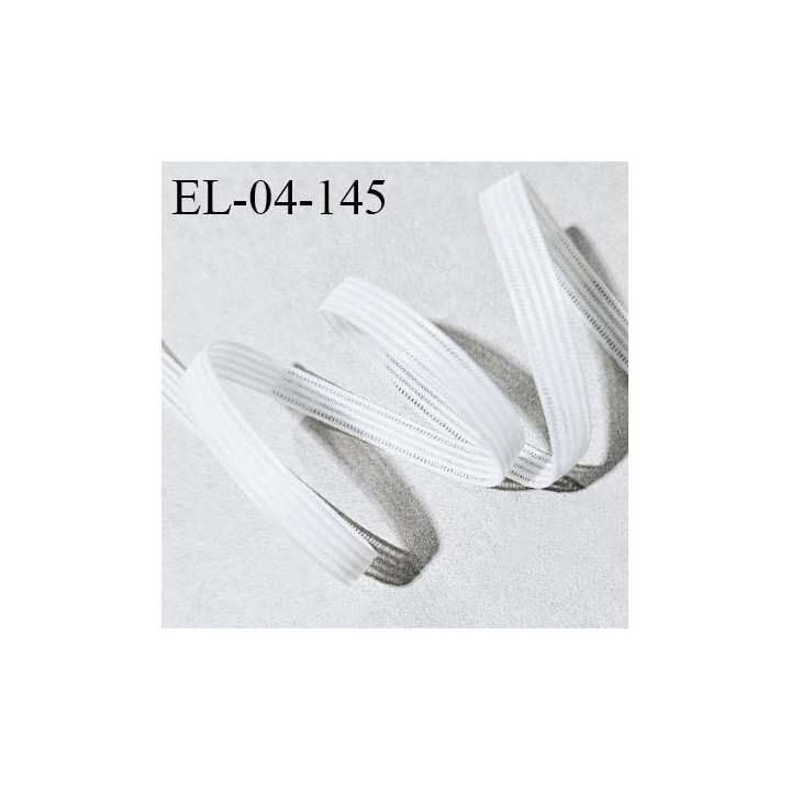 Elastique 4 mm spécial lingerie et couture couleur blanc élastique fin et très souple largeur 4 mm