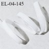 Elastique 4 mm spécial lingerie et couture couleur blanc élastique fin et très souple largeur 4 mm